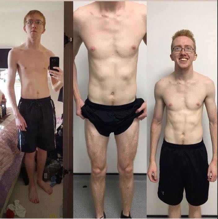 Client progress comparison: Kieran: coaching adapted to individual needs