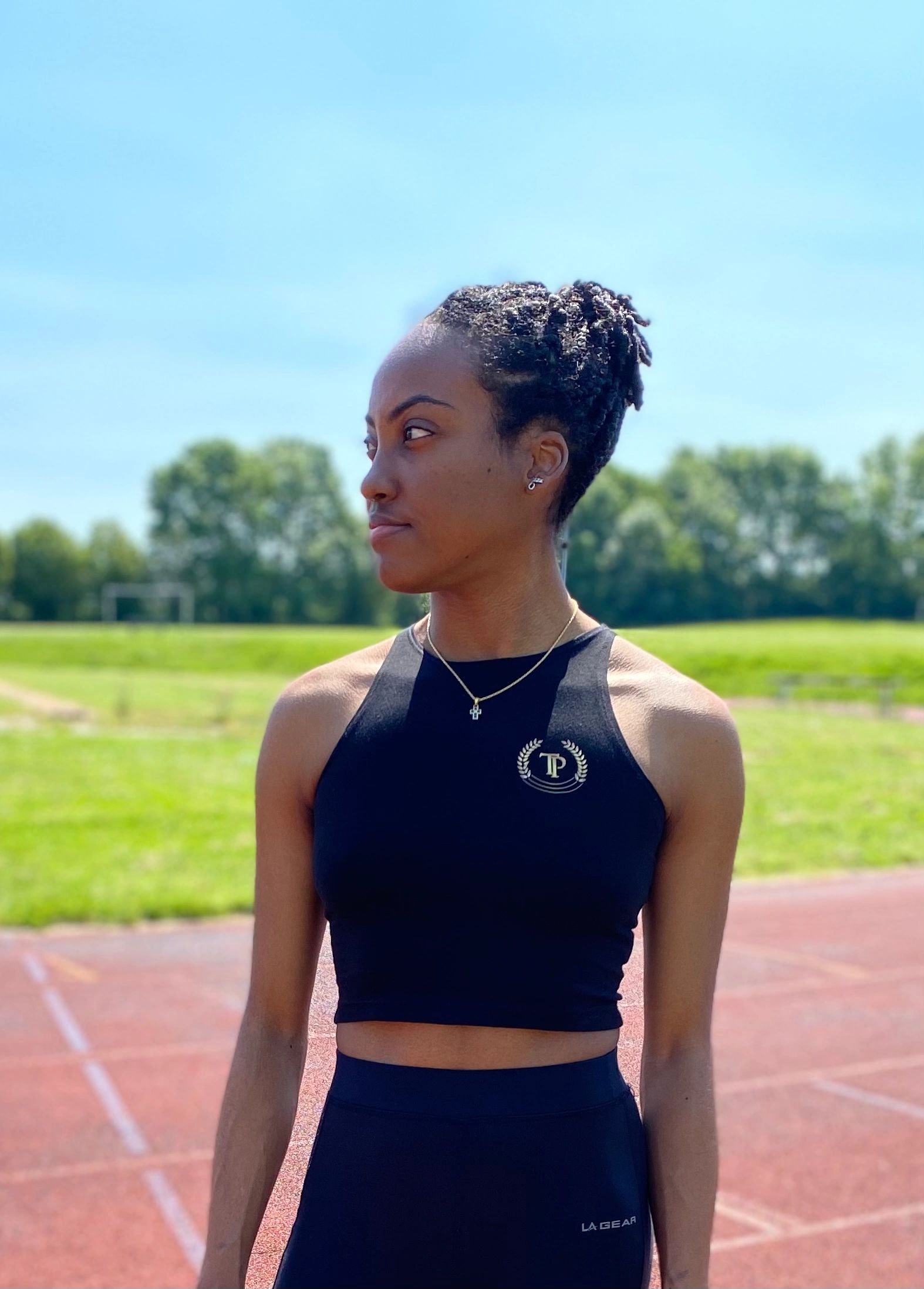 Titan Power fitted crop top