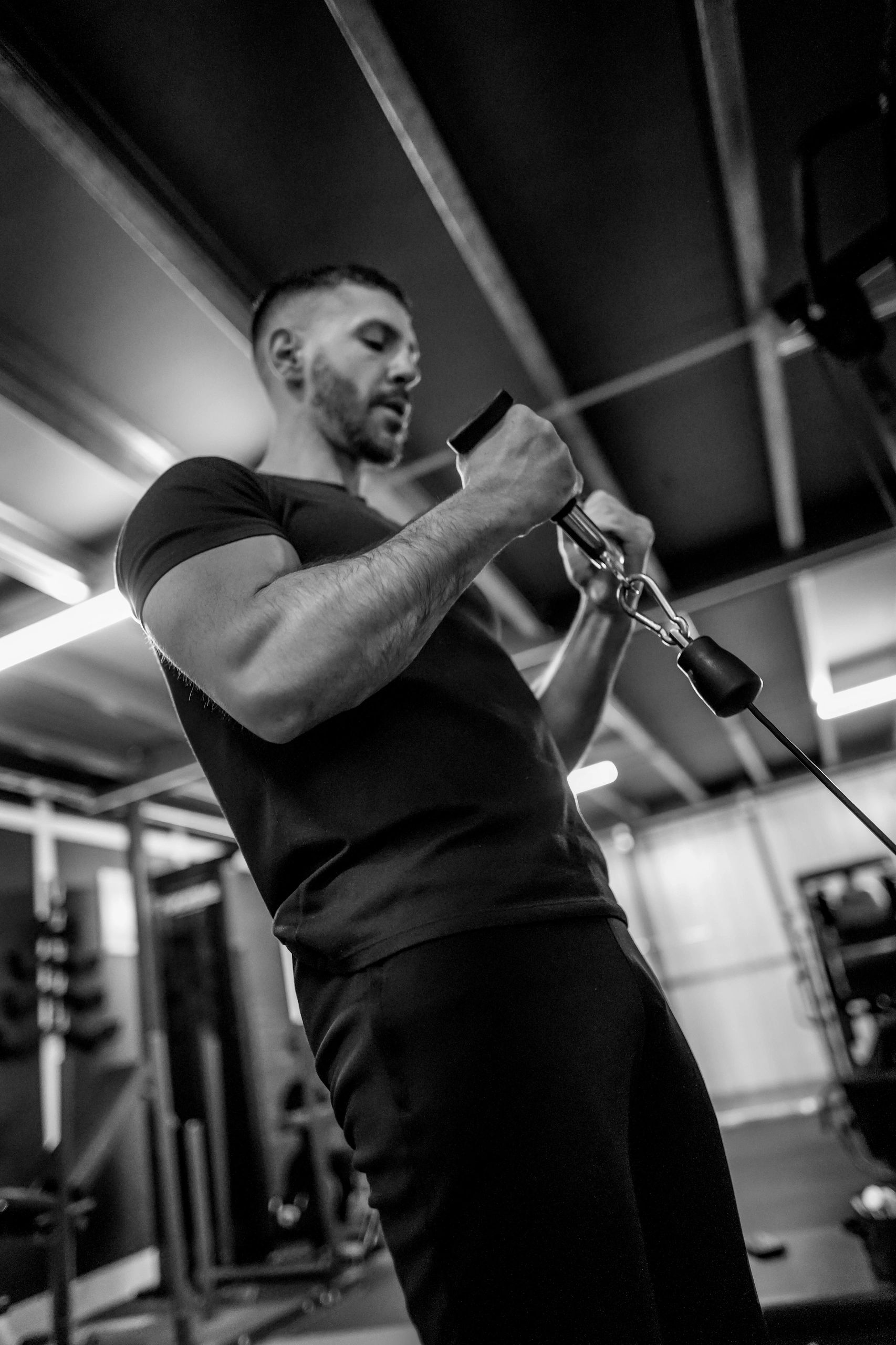 Alexandros in the gym